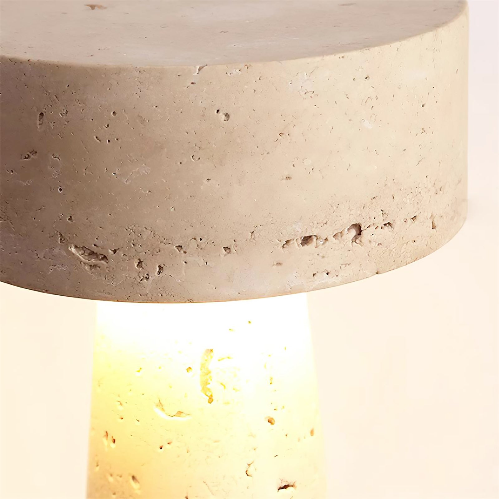 Cycladic Stone Table Lamp