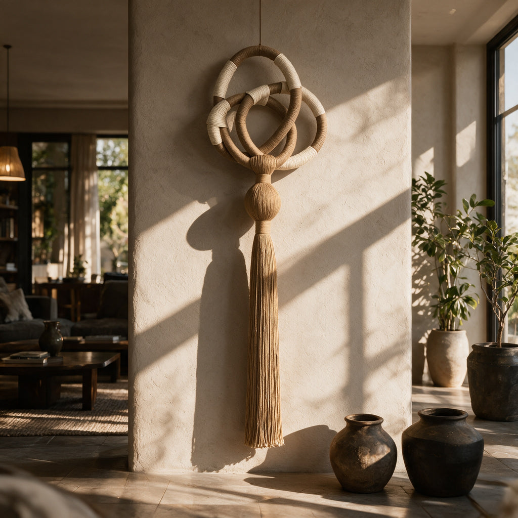Noma - Sculptural Cotton Rope Wall Art