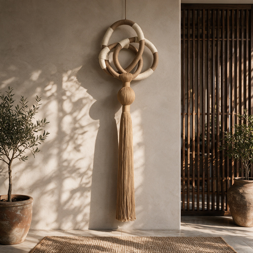Noma - Sculptural Cotton Rope Wall Art