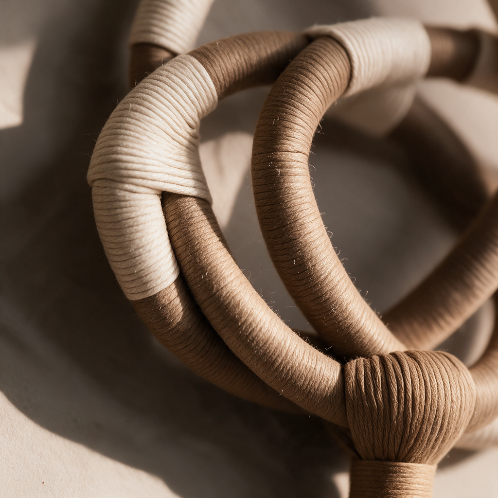 Noma - Sculptural Cotton Rope Wall Art